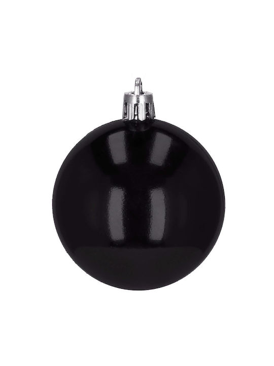 Set Globuri De Crăciun 36 Bucăți 3 Modele 3cm Negre