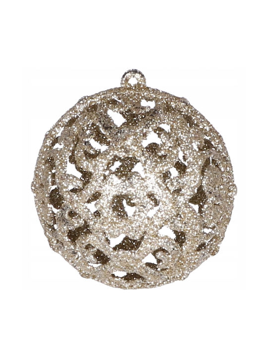 Christmas Tree Ornaments Set 100 Pieces 3-6cm Gold