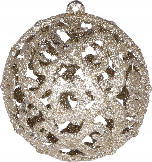 Christmas Ornament Set 100 Pieces 3-6cm Gold