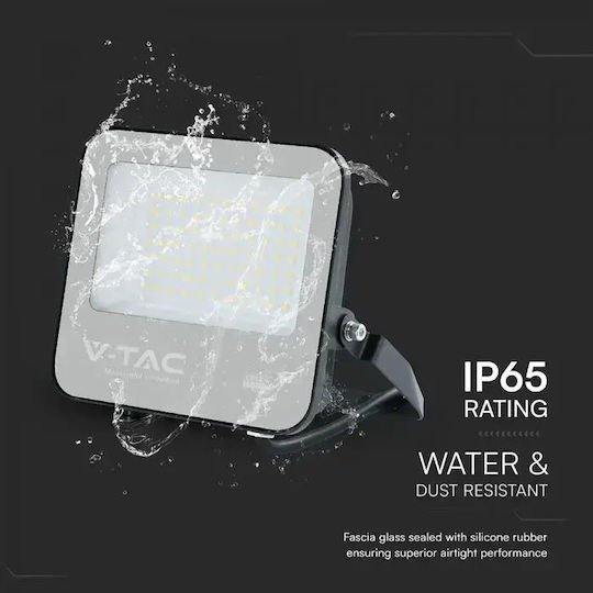 V-TAC Waterproof LED Floodlight 50W Natural White 4000K IP66
