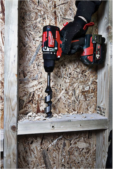 Milwaukee M18 CBLPP2C-202Β Set Impact Drill Driver & Impact Screwdriver 18V with 2 Batteries 2Ah and Case