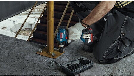 Bosch 06019K0003 Set Drill Driver & Impact Driver 18V with 2 Batteries 5Ah - 2Ah and Case