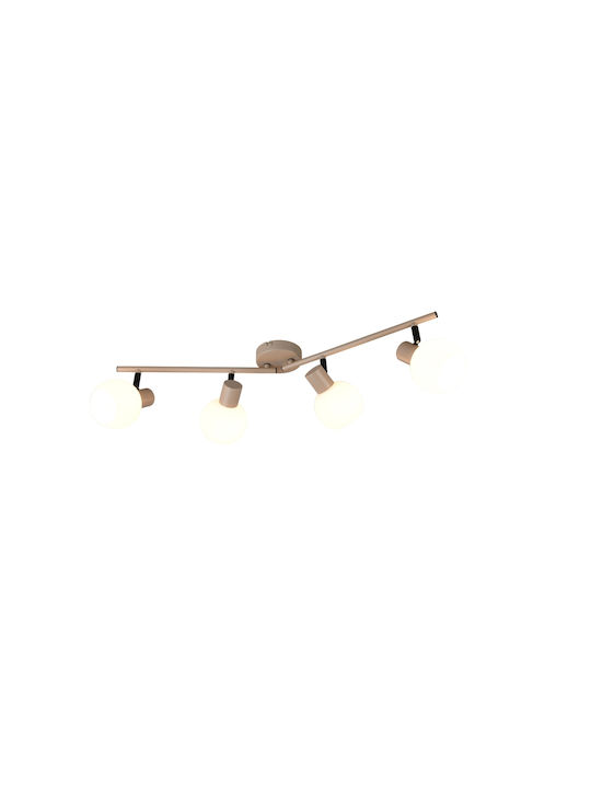 Trio Lighting Σποτ σε Μπεζ Χρώμα