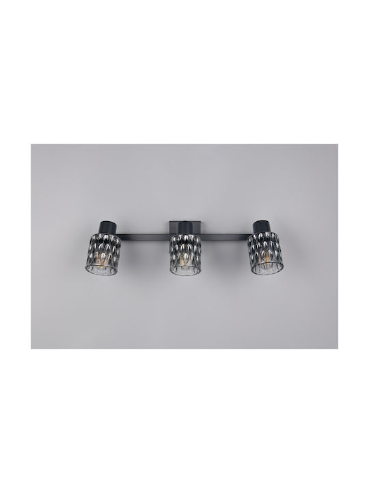 Trio Lighting Spot in Schwarz Farbe