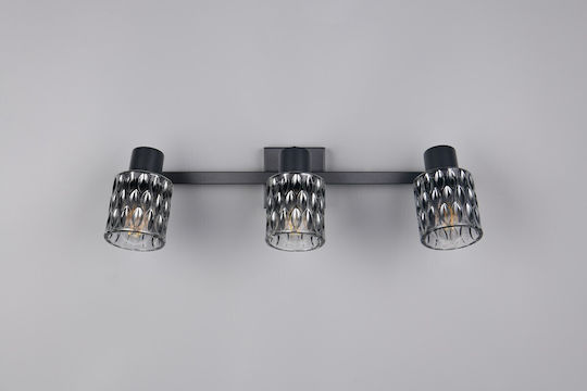 Trio Lighting Σποτ σε Μαύρο Χρώμα
