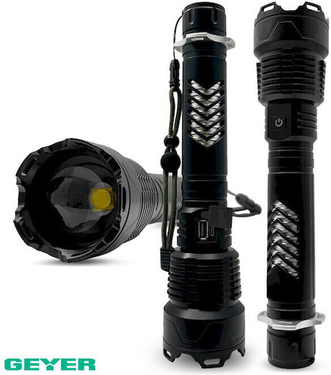 Geyer Wiederaufladbar Taschenlampe LED