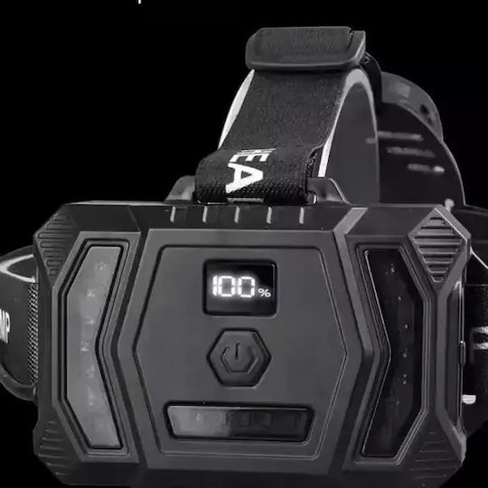 Rechargeable Headlamp LED with Maximum Brightness 1000lm Multicolour