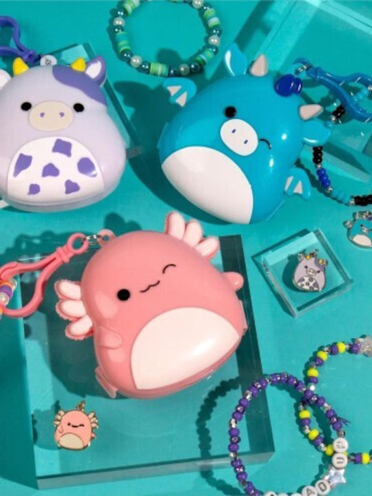 Horizon Group Usa Squishmallows Original Archie Axolotl Keychain Bracelet Making Kit Hg238095