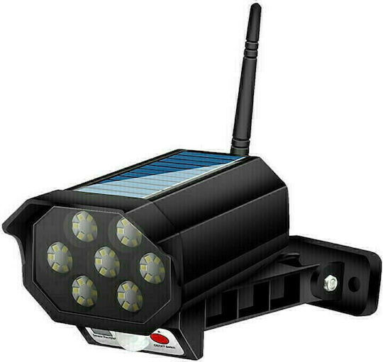 Dummy Überwachungskamera Solar mit LED-Beleuchtung