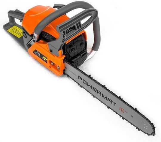 Powermat Αλυσοπρίονο Βενζίνης 4.9hp 6.15kg με Λάμα 40cm