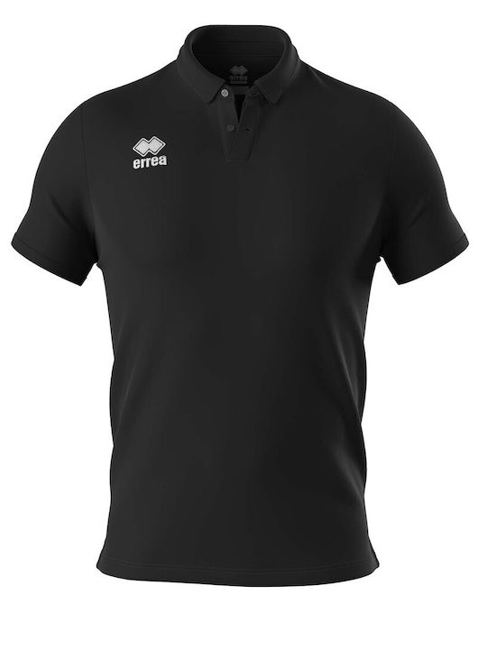 Alex Ad Polo Sportliche Herrenbluse Kurzarm Schwarze