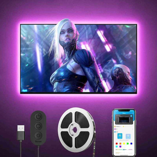 Govee Smart Ταινία LED Backlight Wi-Fi Τηλεόρασης RGB Φως