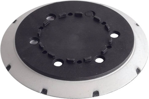 Rupes 981.100 Gummi-Stützteller Drehend Schleifer Reibung 150mm 150