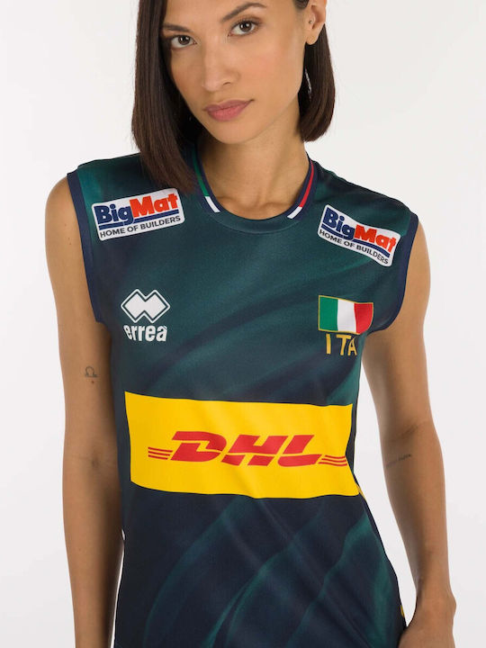 Italian Volleyball 3rd Match Αθλητικό T-shirt Πράσινο