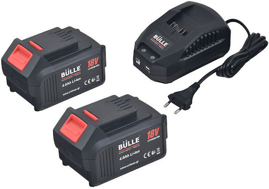 Bulle Κρουστικό Δραπανοκατσάβιδο Μπαταρίας Solo Brushless 18V