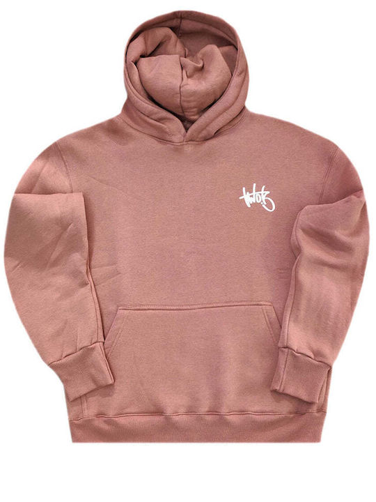Φούτερ Dusty Pink