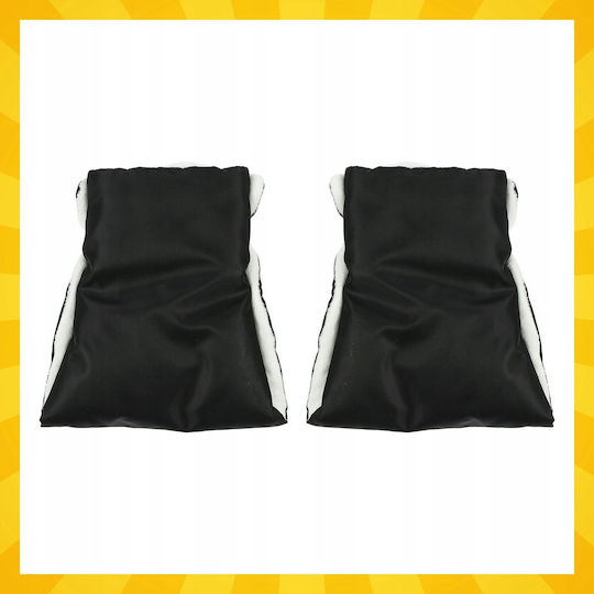 Kruzzel Kruzzel Stroller Accessories Black Handmuffs