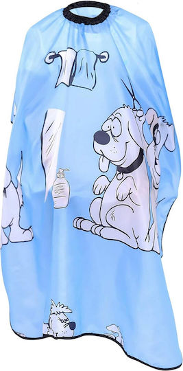 Dafnis Hairdressing Blue Cape