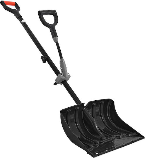 Vevor Snow Shovel Road Snow Shovel Width 45.5 cm Auxiliary D-Shaped Handles Non-Slip High Capacity Handle Snow Shovels Lightweight Snow Removal Tool Garden Car Camping Outdoor Spaces