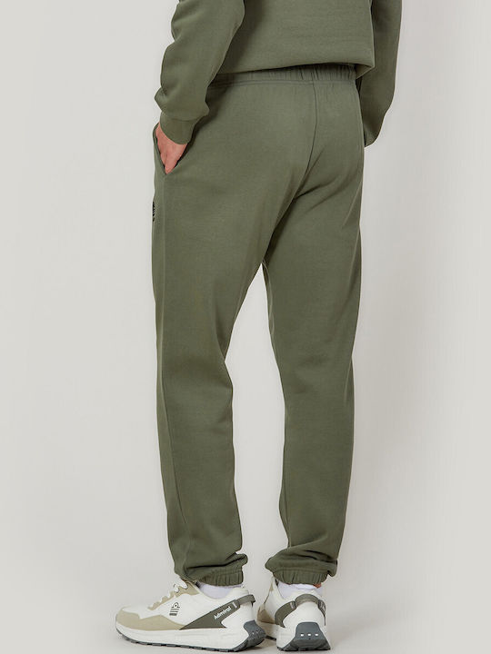 Sweatpants with Elastic Khaki