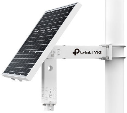 Sp6030 Solar Panel 60w + 31.2ah/10.8v Battery Tp-link Vigi Cameras Adjustable Angle 3× Dc Output Ports Module