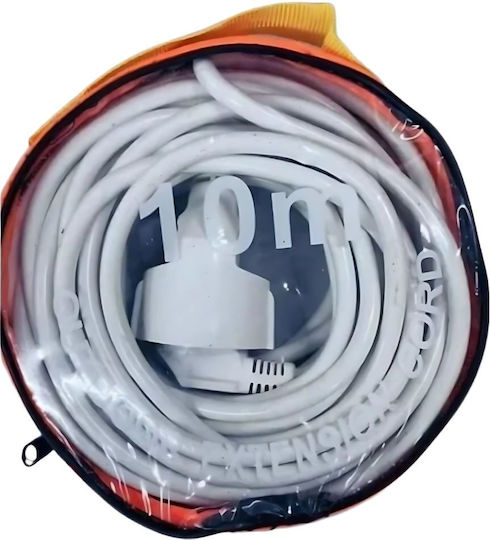 1 Platz mit Kabel 10m Orange