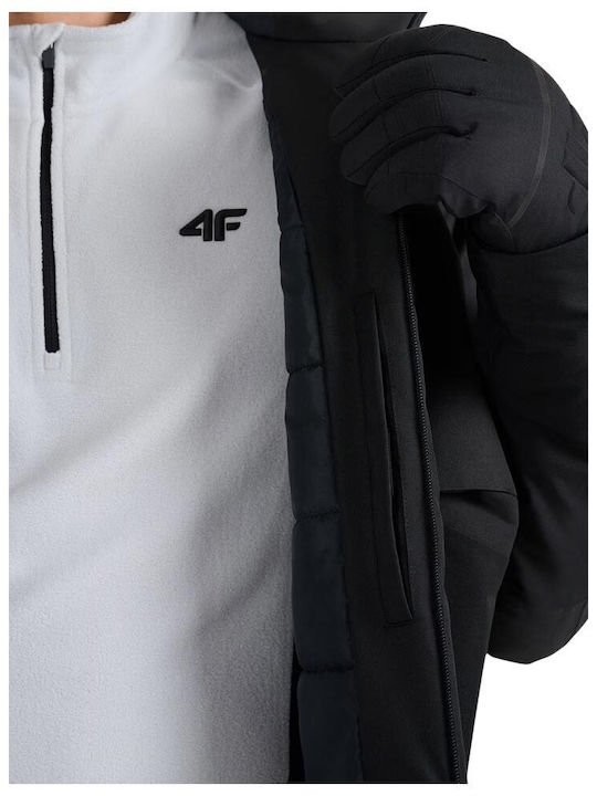 4F 4FWAW25TTJAM0952-20S Herren Ski- und Snowboardjacke Schwarz