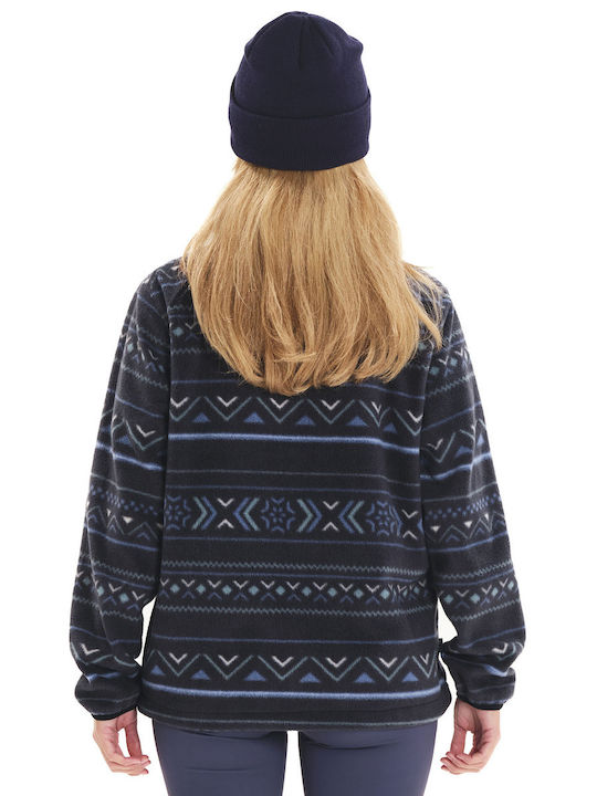 Women's Cardigan with Zipper Black