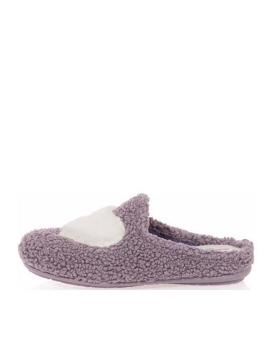 Adam's Shoes Slippers Purple
