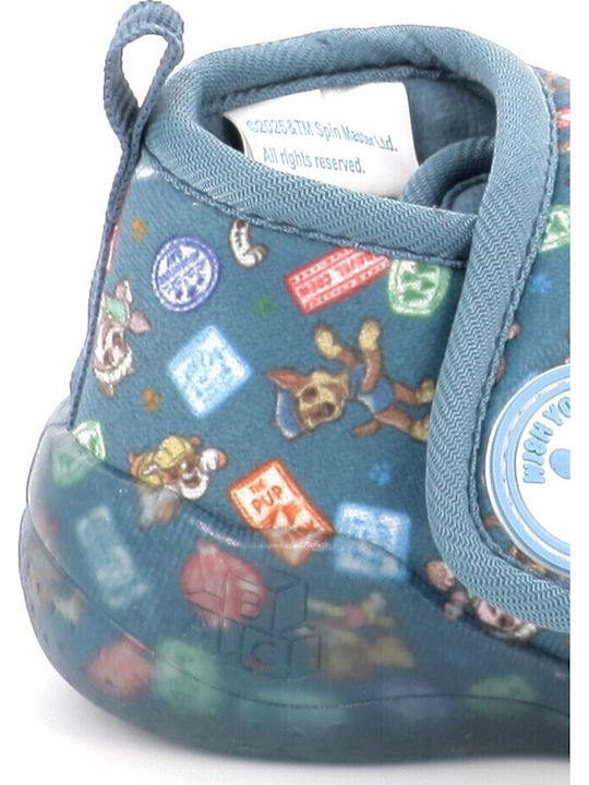 Kinderhausschuhe Stiefel Bunt