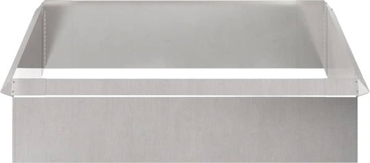 vidaXL Metal Garden Border in Silver Color xcm