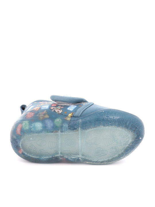 Kinderhausschuhe Stiefel Bunt