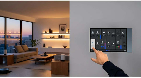 Shelly Digital Thermostat Raum Intelligent mit Touchscreen und WLAN