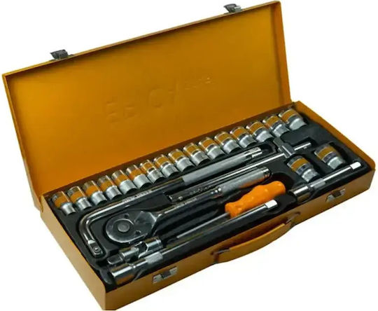 Epica Star Set Ratchet 1\2" 25pcs