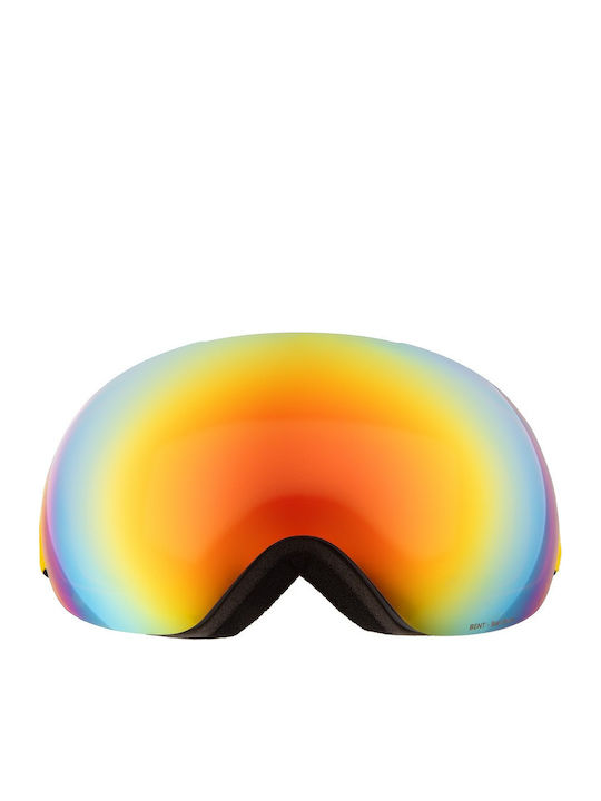 Red Bull Spect Ski & Snowboard Goggles Kids Black with Lens in Black Color Red Bull Spect Ski & Snowboard Goggles Kids Black with Lens in Black Color