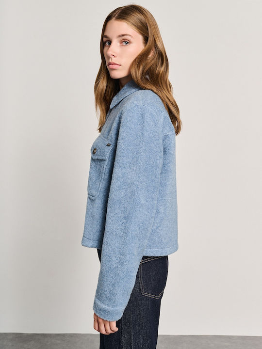 Дамско Light Blue Overshirt