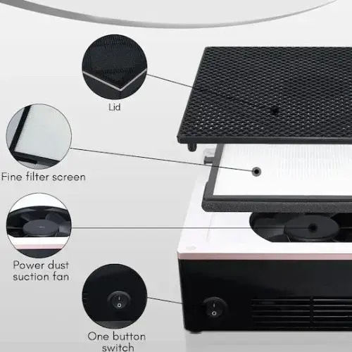 Factory Απορροφητήρας Σκόνης Νυχιών 60W