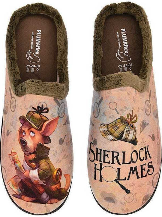 Зимни мъжки чехли