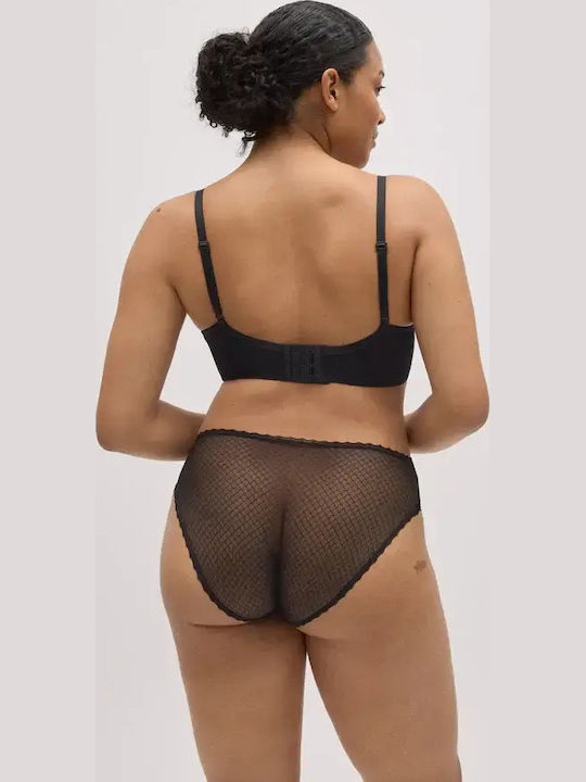 Bra with Light Padding Underwire Black