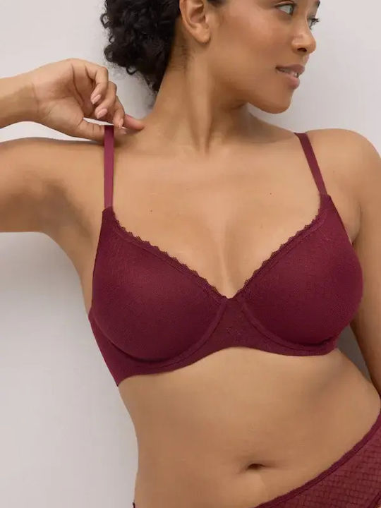 Bra with Light Padding Underwire Black