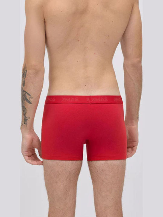 Herren Boxershorts Red 1Packung