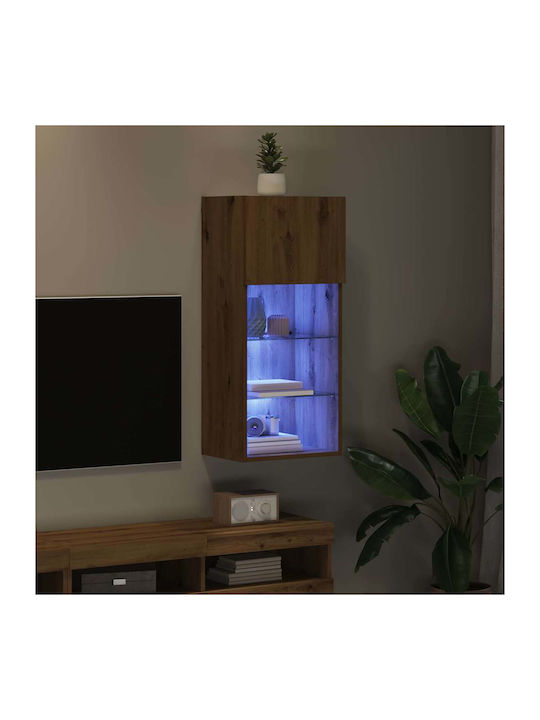 Ντουλάπι Τοίχου με LED Artisan Artisan Oak 40.5x30x90εκ.