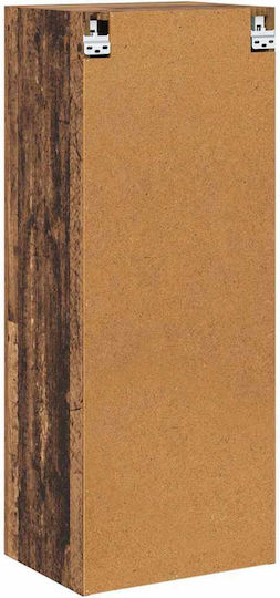 Hängeschrank fürs Wohnzimmer aus Spanplatte Altholz 40,5x30x102 cm