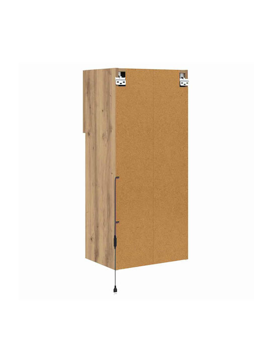 Ντουλάπι Τοίχου με LED Artisan Artisan Oak 40.5x30x90εκ.