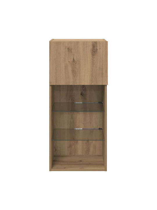 Ντουλάπι Τοίχου με LED Artisan Artisan Oak 40.5x30x90εκ.