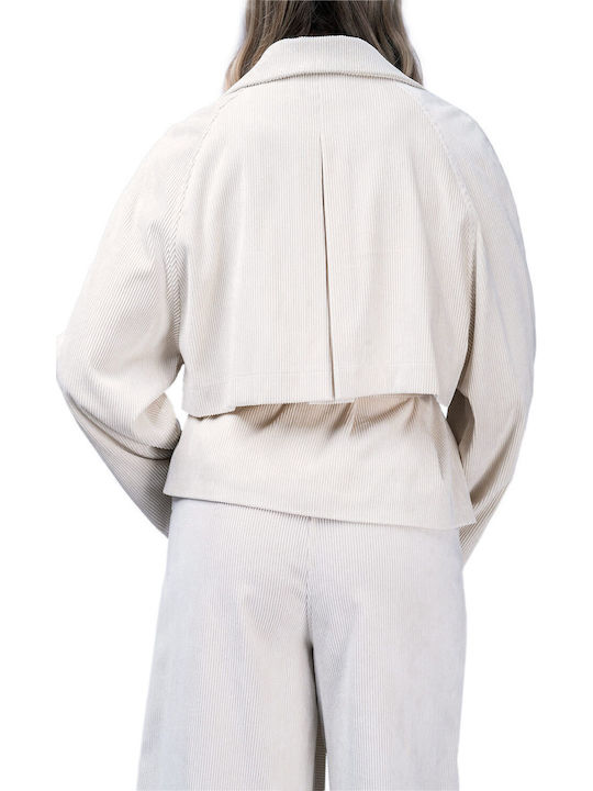 Moutaki Damen Blazer Ecru