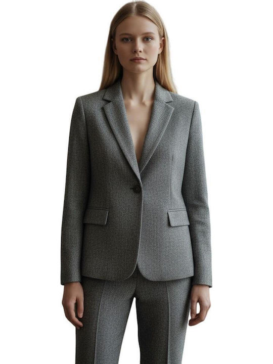 Baziana Damen Blazer Grey