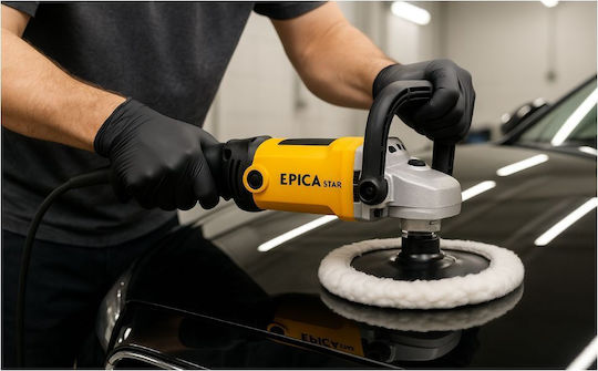 Epica Star EP-10927 Ротационен Полираща машина 1200W с Регулиране на Оборотите