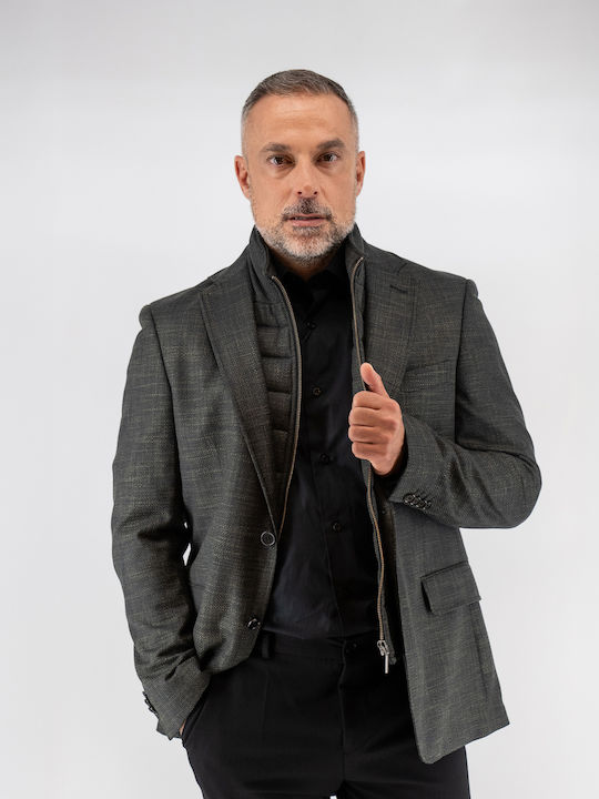 Herrenanzugsjacke Olive