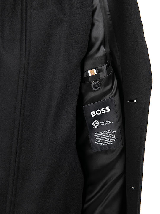 Herren Mantel Black
